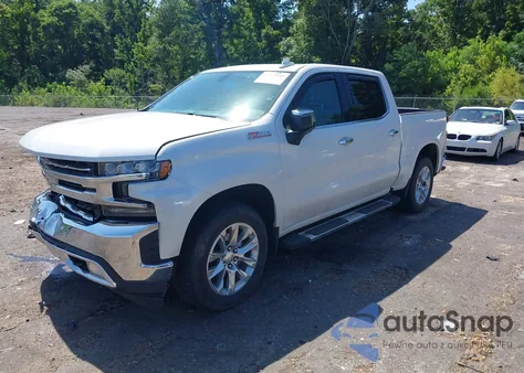 2021 Chevrolet Silverado 1500 4Wd Short Bed Ltz из США, поврежденный, VIN 3GCUYGED4MG448032